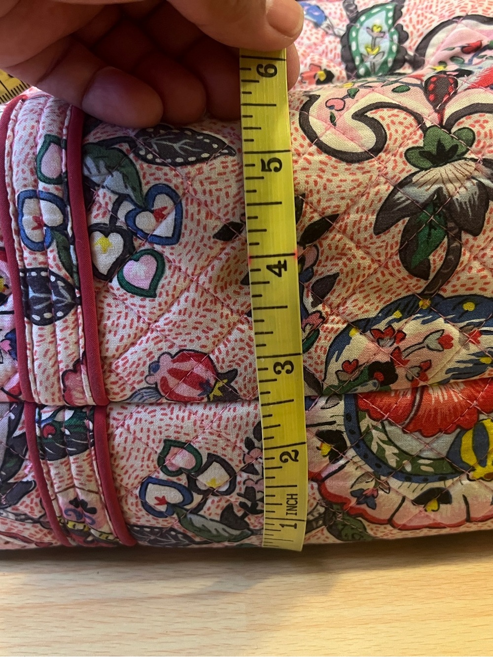 Vera Bradley Pink Tote - Picture 8 of 14